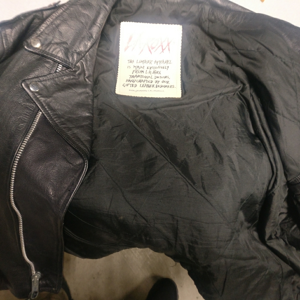 LAROXX  LEATHER JACKET
